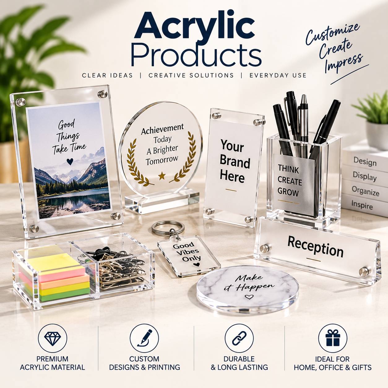 Custom Acrylic Products