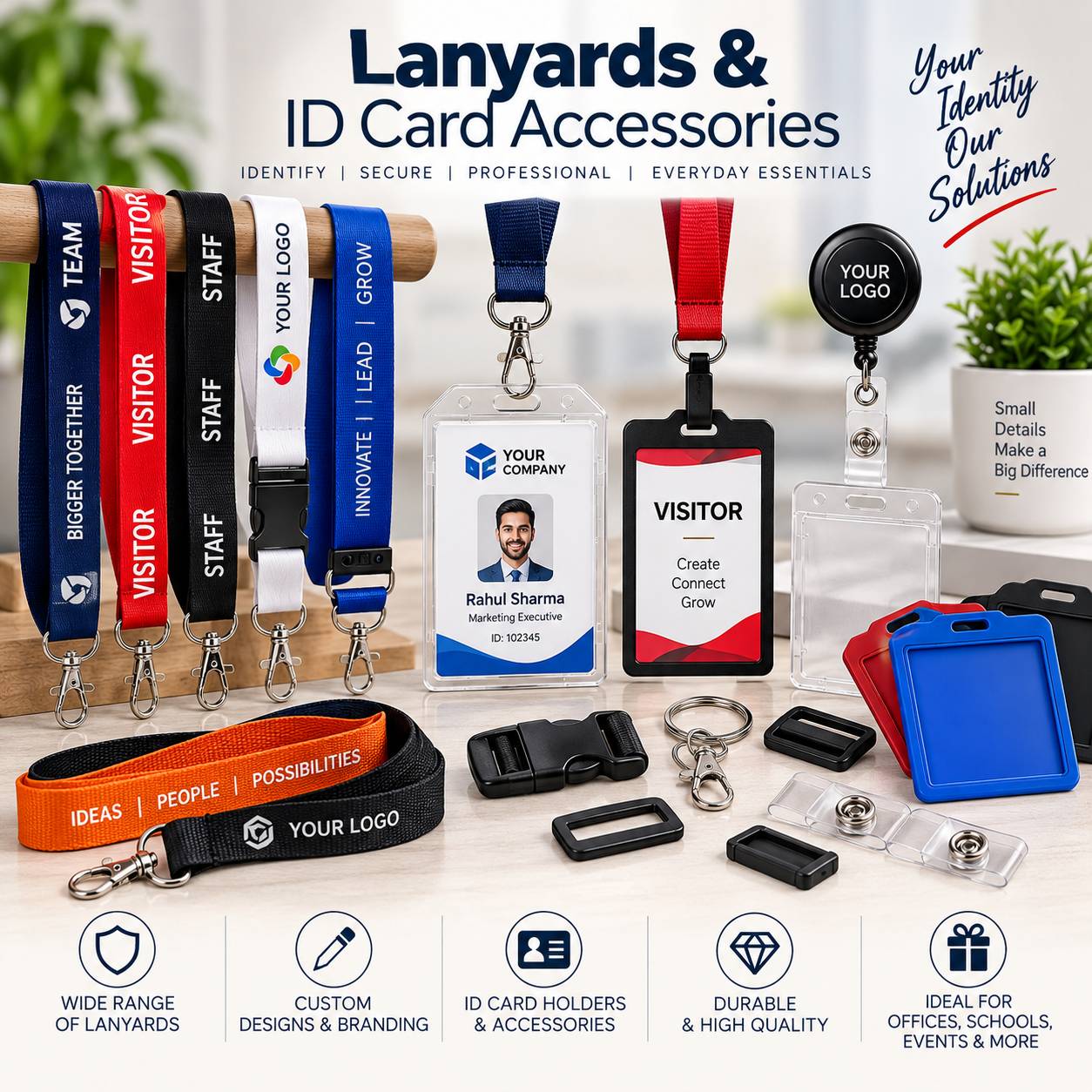Custom Lanyards and ID Card Holders
